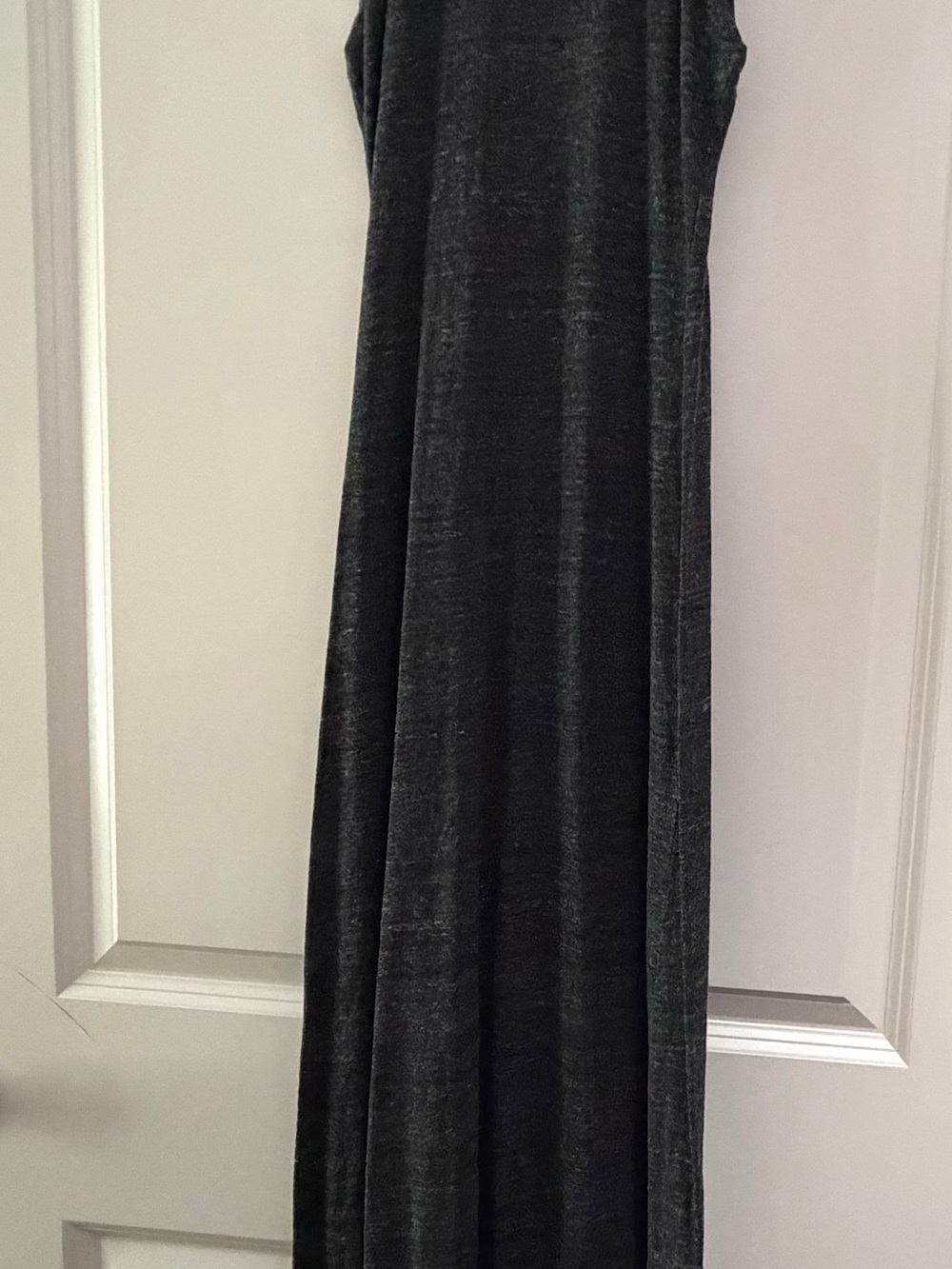 Sleeveless Black Maxi Dress